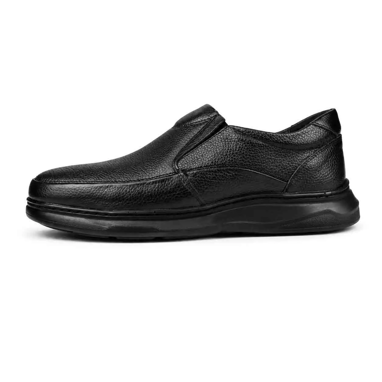 CHAUSSURE CONFORT+ 101-1 NOIR CUIR  ..........  miniature